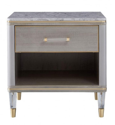 Bedside table luxury wood bedside tables consoles night modern style