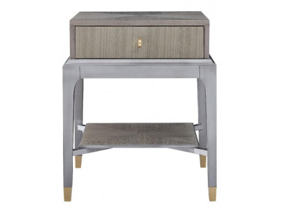 Design night table console side luxury sleep room metal consoles