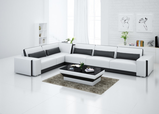Leather sofa couch living area corner modern corner sofa design suite sofa
