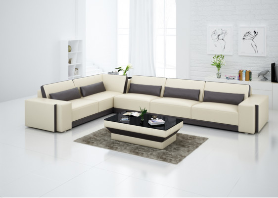Leather sofa couch living area corner modern corner sofa design suite sofa