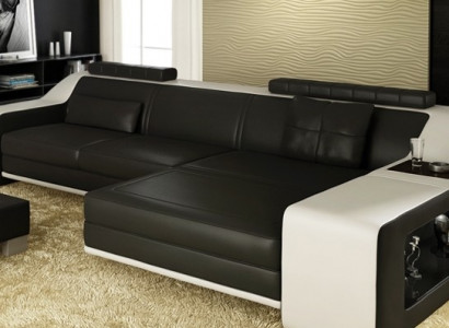 Design corner sofa with USB upholstery seat corner set sofas leather textile L-shape