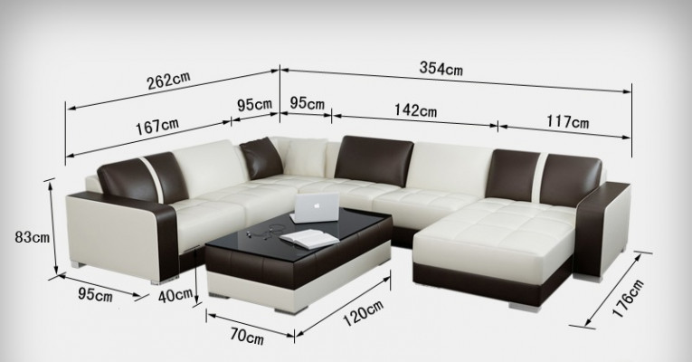 Leather sofa couch living landscape corner sofa corner suite design modern sofa with USB