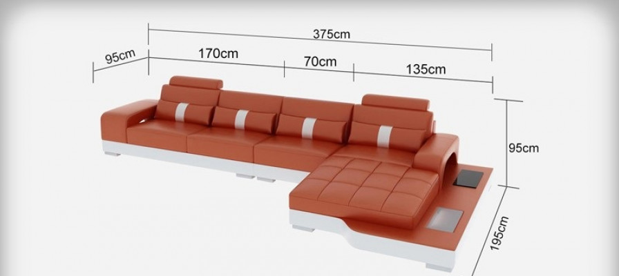 Discover comfort and style with our modern cushioned L-shaped sectional sofa.