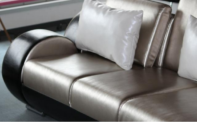 Elegant designer corner couch Berlin II leather sofa corner sofa sofa couch