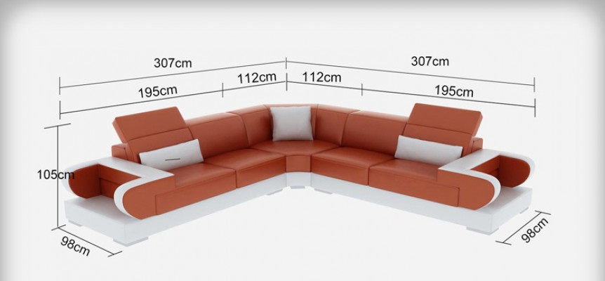 Discover luxury and comfort with our exclusive L-shaped designer.
