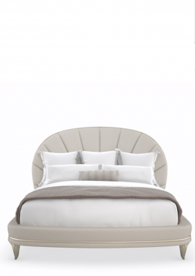 Luxury Bed Hotel Royal Furniture Fabric Beds Design Interior Upholstered Bed Frame