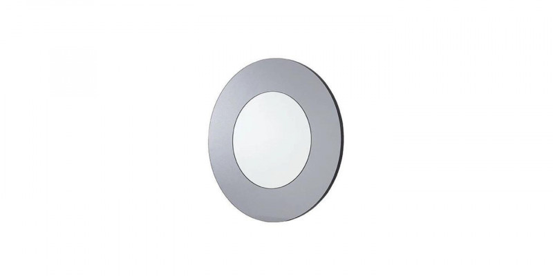 Round mirror modern wall mirror design gray living room new decor