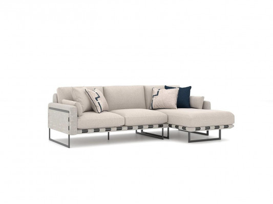 Modern sofa couch upholstered furniture designer upholstered sofa L-shape luxury furnishings