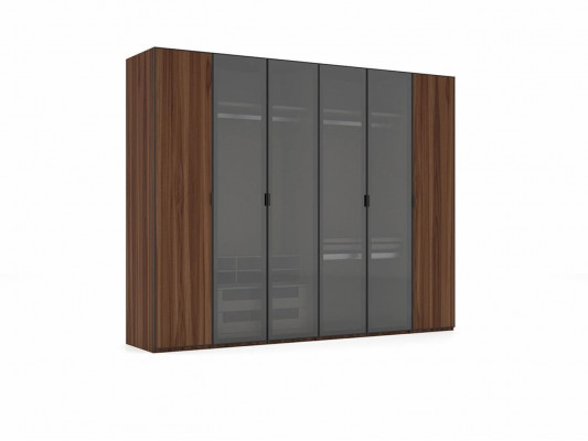 Modern bedroom closet wood furniture designer wardrobe new