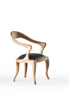 Modern wooden chair dining room seating furniture designer armchair luxury chairs