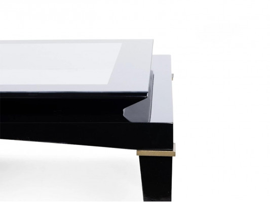 Black Coffee Table Living Room Luxury Design Furniture Coffee Table New