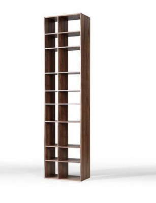 Modern brown wood bookshelf living room shelves furniture new furniture
