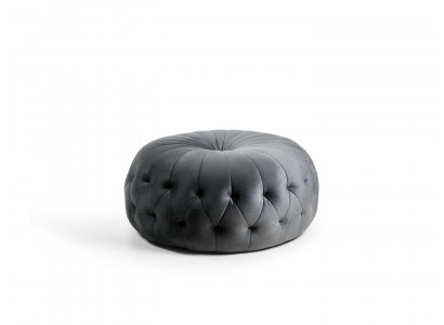 Design upholstered Chesterfield stool footstool ottoman seat living room