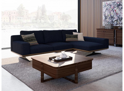 Sell luxury modern designer corner sofa L-shape suite relaxation upholstered sofa living room free of charge