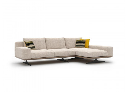 Corner sofa, designer sofa, L-shaped set, couch, living room, upholstery, textile, new