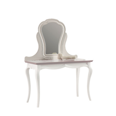 Luxury hotel furniture dressing table console tables wood white
