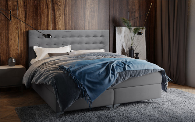 Bedroom furniture bed frame 180x200 luxury design bed double beds upholstered