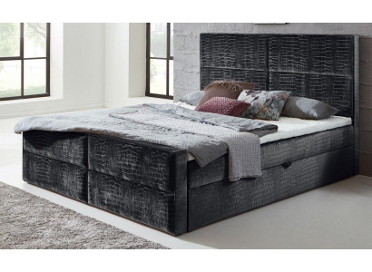 Box spring bed leather bed 200x200cm hotel double bed luxury beds modern new