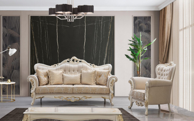 Sofa set 3+1 seater set design sofa upholstery couches couch classic luxury