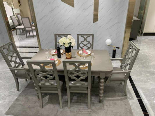 Furniture wood furniture set dining group dining room set 6x chair set chairs new