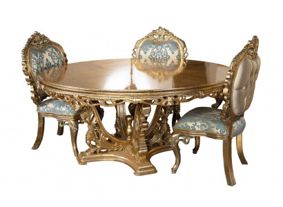 Complete Set Dining Table + 4 Chairs Dining Room Suite Dining Group Table Tables 5pc