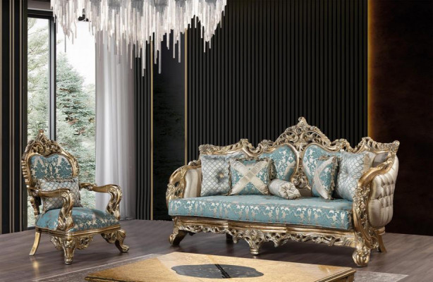 Sofa 3-seater designer sofa luxury upholstered sofas couches fabric textile new