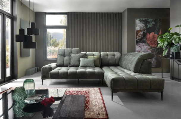 Corner sofa modern design luxury sofas L-shape fabric couch living room sofa couches
