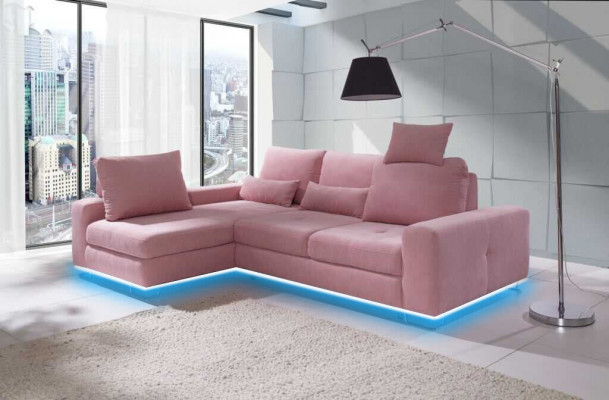Corner sofa living landscape upholstery with bed function sofa corner sofa couch corner set