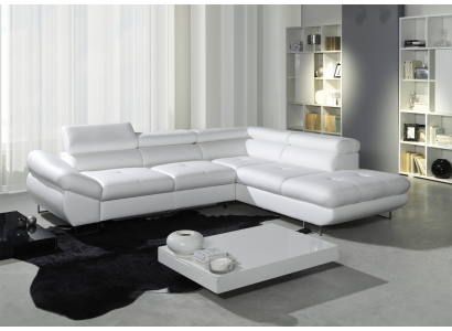 Corner sofa corner choice leather fabric upholstery textile bed+box couch sofa corner suite