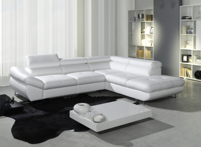 Corner sofa corner choice leather fabric upholstery textile bed+box couch sofa corner suite