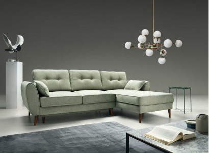 Sofas Design Corner Sofa L-Shape Furniture Bed Functions Textile Leather Sofa Bed