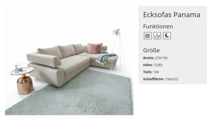 Sleeper Sofa Bed Function Multifunctional Corner Suite Couch Sofas
