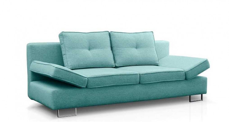3-seat sofa couch textile upholstery fabric set with bed function sleeper sofa new