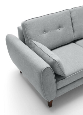 Design sofa 2-seater furniture upholstery textile sofas couch living landscape new