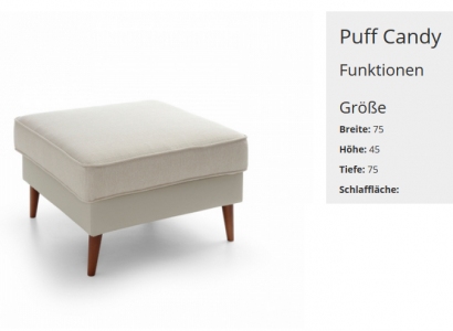 XXL Club Footstool Lounge Stool Ottoman Pouf Leather Textile Decor Ottoman