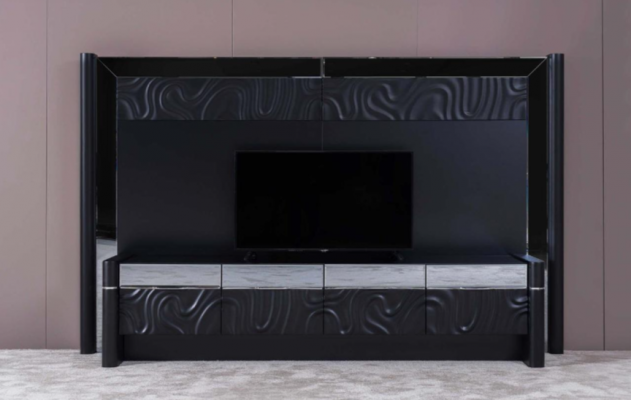 Wood Furniture Modern Living Room Wall Units Designer Living Room Furniture TV Stand Wall Cabinet