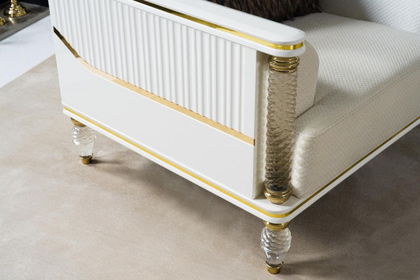 Design Suite Luxury Armchair Relax Textile White Armchair Relax Armchair Modern Luxury