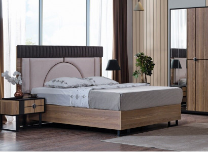 Bedroom Set Luxury Complete Bed + 2x Nightstands 3-piece Modern Set New