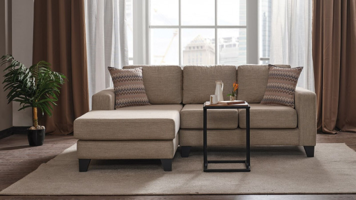 L-shaped sectional sofa textile corner couch sofa upholstery premium couch furniture sofas couches
