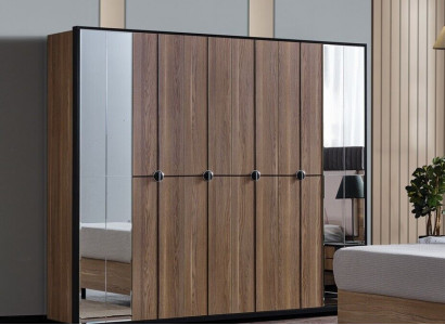 Wardrobe Cabinets Closet Design Wood 246 cm Modern Furniture New