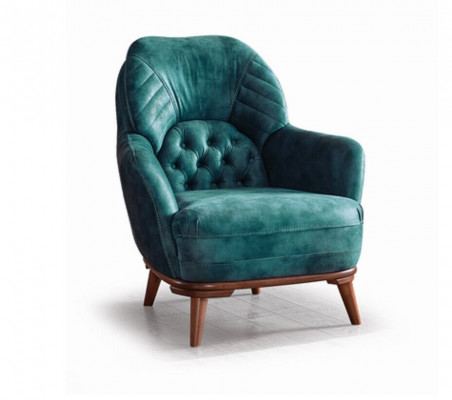 1-seater modern relax armchair Chesterfield modern style luxury new living room armchair