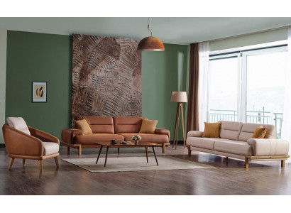 3+3+1 Seat Sofa Set Luxury Furniture Set Modern 3-piece Sofa Set
