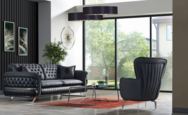 Sofa set 3+1 seater armchair set Chesterfield relax armchair furniture new