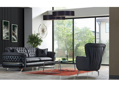 Sofa set 3+1 seater armchair set Chesterfield relax armchair furniture new