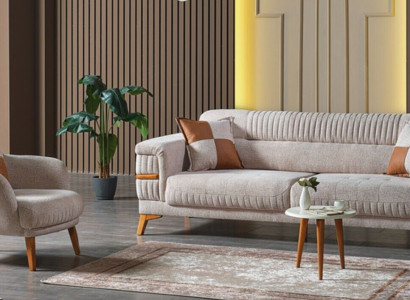 Sofa set 3+1 seater modern recliner chair modern style 2pc luxury living room