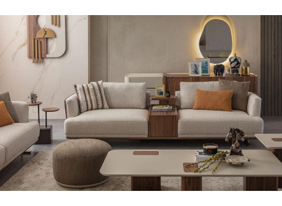 Modern 3-seater sofa, relax sofa, luxury 3-seater sofa, living room, new 3-seater