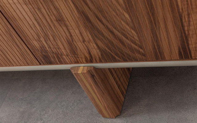 High Gloss Buffet Cabinet Furniture Wood Luxury Dresser Sideboard With Mirror Luxury New