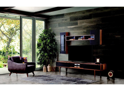 Luxury living room wall unit rtv lowboard tv stand living room furniture wall cabinets