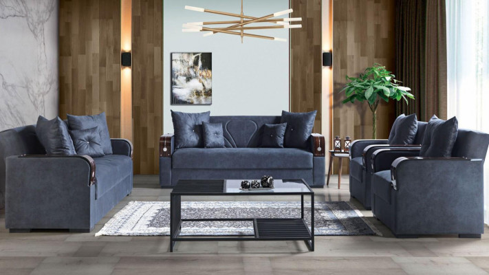 Luxury Sofa Set Complete Couch Sofa Modern Set Living Room Relax 3+2+1+1