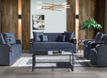 Luxury Sofa Set Complete Couch Sofa Modern Set Living Room Relax 3+2+1+1